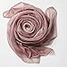 Ysiop Women Chiffon Solid Scarf Beach Wrap Sunscreen Shawls