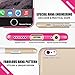 iPhone 6 case for girls, Akna Stylish-fit Series Ultra Slim Stylish Full Cover Case For iPhone 6 [Slim Girl Case] - [Elegant Pink](U.S)
