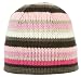 Barts Unisex Stripey Beanie, Pink