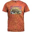 Led Zeppelin - Houses Of The Holy Orange Tie-Dye T-Shirt