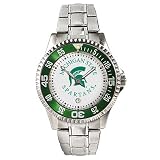 Michigan State Spartans Competitor Watch with a Metal Band