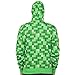 Minecraft Creeper Premium Zip-Up Hoodie Small