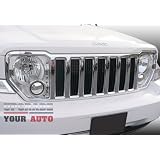 2008-2012 Jeep Liberty Chrome Grille OEM Style Chrome Grille 