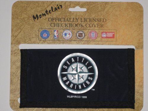 Seattle Mariners MLB Nylon Checkbook Cover