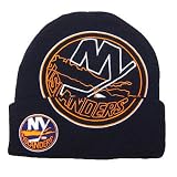 NHL LNH BEANIE KNIT HAT TOQUE CUFF NEW YORK ISLANDERS