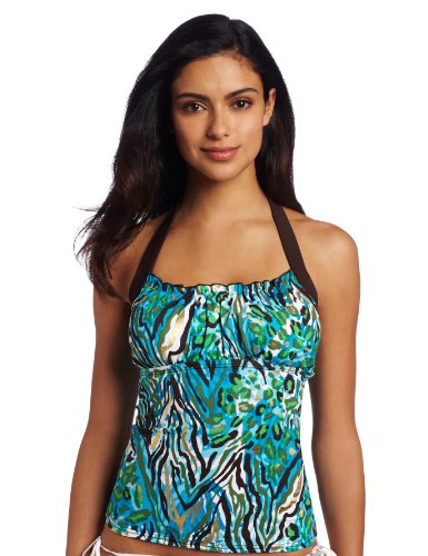 Ocean Avenue Women's Summer Safari Tankini Top Deals Ocean Avenue Women's Summer Safari Tankini Top Deals