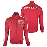 ナイキ アーセナル N98ジャケット アーティレリーレッド×ホワイト インポートS