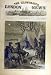 1877 War Camp Correspondents Wolves Old Print