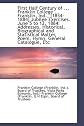 First Half Century of ... Franklin College ... Franklin, Ind., [1834-1884] Jubilee Exercises. June 5