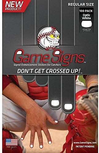 Game Signs Catcher Signal Enhancement Stickers (Optic White)