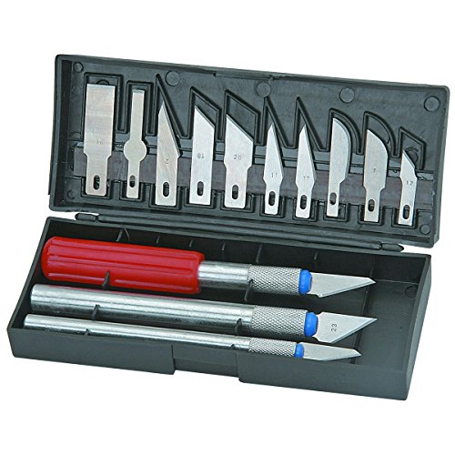 Gordon 13 Piece Precision Hobby Artists Knife Set With Storage Box!