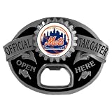 New York Mets NY Metal Belt Buckle Beer Bottle Opener