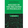Remarks on the Philosophy of Psychology, Volume 2