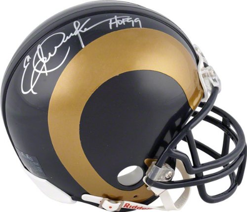 Mounted Memories St. Louis Rams Eric Dickerson Autographed Mini Helmet
