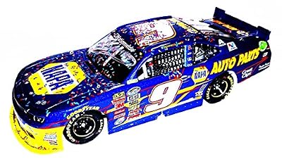 AUTOGRAPHED 2014 Chase Elliott #9 NAPA Auto Parts DARLINGTON WIN (Raced Version) Lionel 1/24 NASCAR Nationwide Series Rookie Diecast Car (#1028 of only 1,633 produced!)