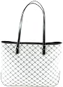 Lauren By Ralph Lauren Tote / Handbag in Black (Leather Trim and Straps)