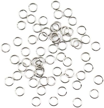 230x Fishing Swivel FY010-02 Split Rings 4.0MM Tackle Fly Coast Lock Snaps Solid Coastlock Sea Lures