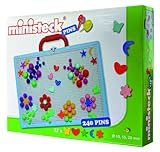 33735 - Ministeck - Ornamente: 240 Pins sortiert mit 32 Ornamenten - M�dchen- und Standardfarben, 240 Teile