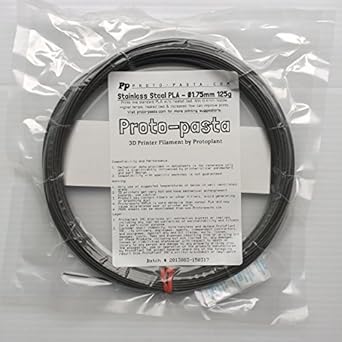 Proto-Pasta Stainless Steel PLA 3D Printing Filament 1 ...