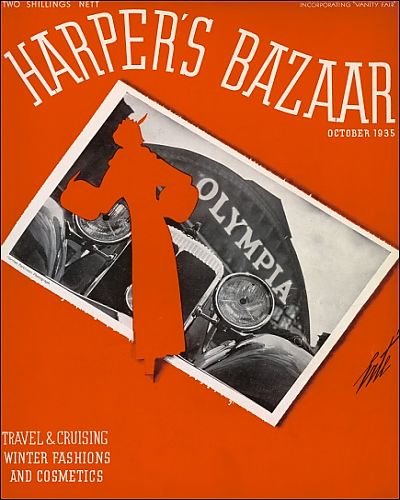Photographic Prints of Harpers Bazaar cover, October 1935 from Mary Evans