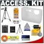 Olympus Clear Skin for Stylus 770 SW Digital Camera + Spare Li40B/Li-42B Battery + High Speed USB 2.0 xD-Picture Card Reader + Compact Travel Tripod + Accessory Kit