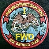 1st MEF Marine Expeditionary Force FWD Full Color Patch