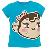 The Children's Place Big-Girls Monkey Graphic Tee