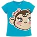 The Children's Place Big-Girls Monkey Graphic Tee
