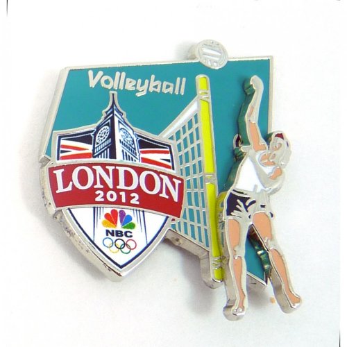 2012 Olympics NBC Beach Volleyball Pin