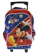 Disney Mickey Mouse 15" Large Rolling Backpack - Cheers