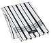 Kitchen & Housewares : Cannon Flat Weave Kitchen Towel, Black Stripe