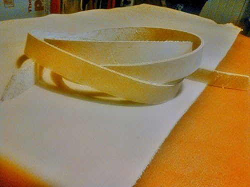 Vegetable Tan Leather Strip 1 X 36" 6 -7 Oz.