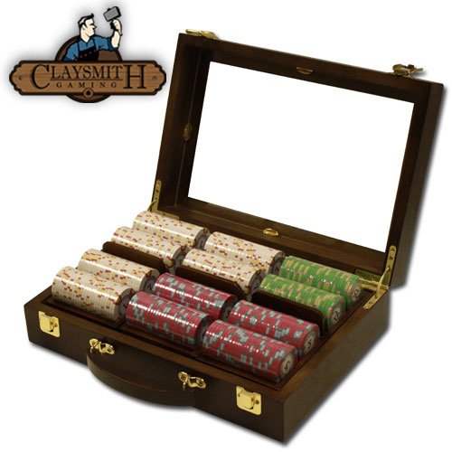 Milano Poker Chip Sets by Claysmith Gaming. Casino Quality Clay Poker Chips