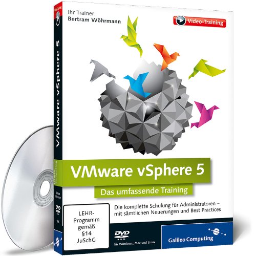 VMware vSphere 5 - Das umfassende Training (PC+MAC)