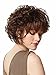 B-G Charming Wigs New Fashion Women Party Cosplay Short Sexy Full Hair Wig Human Hair Natural Looking + A Free Wig Cap WIG028