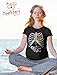TeeStars - Halloween - Pregnant Skeleton Xray Costume Maternity Shirt