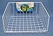 Wire Stacking Basket 47cm X 42cm X 22cm - White (BH0060)