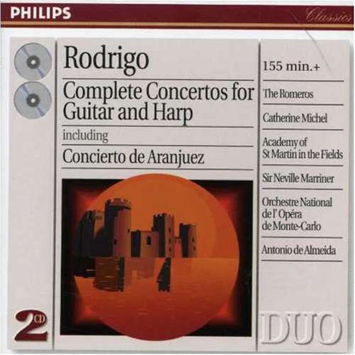 CD-Charts   : Rodrigo: Complete Concertos for Guitar & Harp