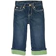 fleece-lined jeans