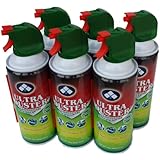 Ultra Duster Canned Air Net 10 Oz 6-Pack