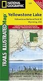 Yellowstone National Park - Yellowstone Lake Area Trail Map