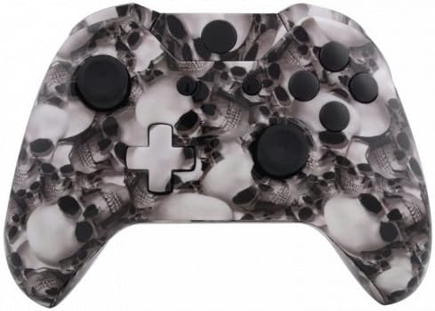Designer Hydro Dipped Replacement Controller Shell Case XBOX One Hades White Skull