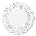 Brooklace LA910 10" Round White Bond Lace Doily (Case of 5,000)