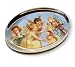 Valentine Cupids - Oval Glass Paperweight