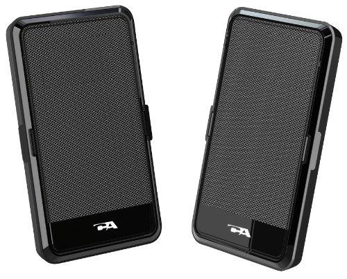 Cyber Acoustics CA-2988 USB Powered Speaker - Portable Design (2, Black)
