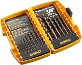 Dewalt DW1263 14-Piece Cobalt Pilot Point Twist Drill Bit Set