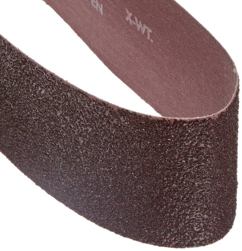 Norton 3X High Performance Portable Sanding Belt, Aluminum Oxide, 21