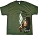 Rasta Bob Marley Side Green T-shirt