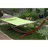 Quilted Fabric Hammock - Lime / Stand Is Sold Separately