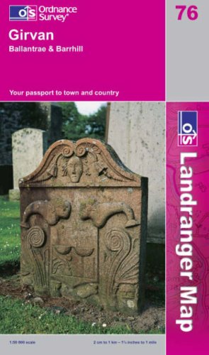 Girvan, Ballantrae and Barrhill (OS Landranger Map Series)